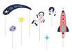 Picture of CAKE TOPPER SPACE 9.5-24.5CM  - 7 PACK